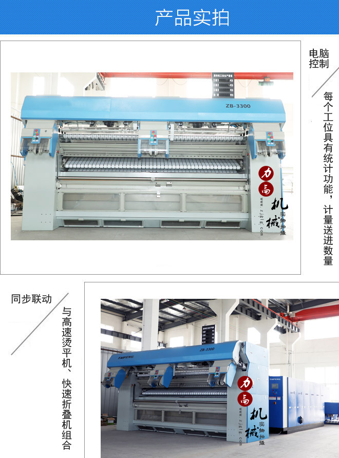 三工位展布機